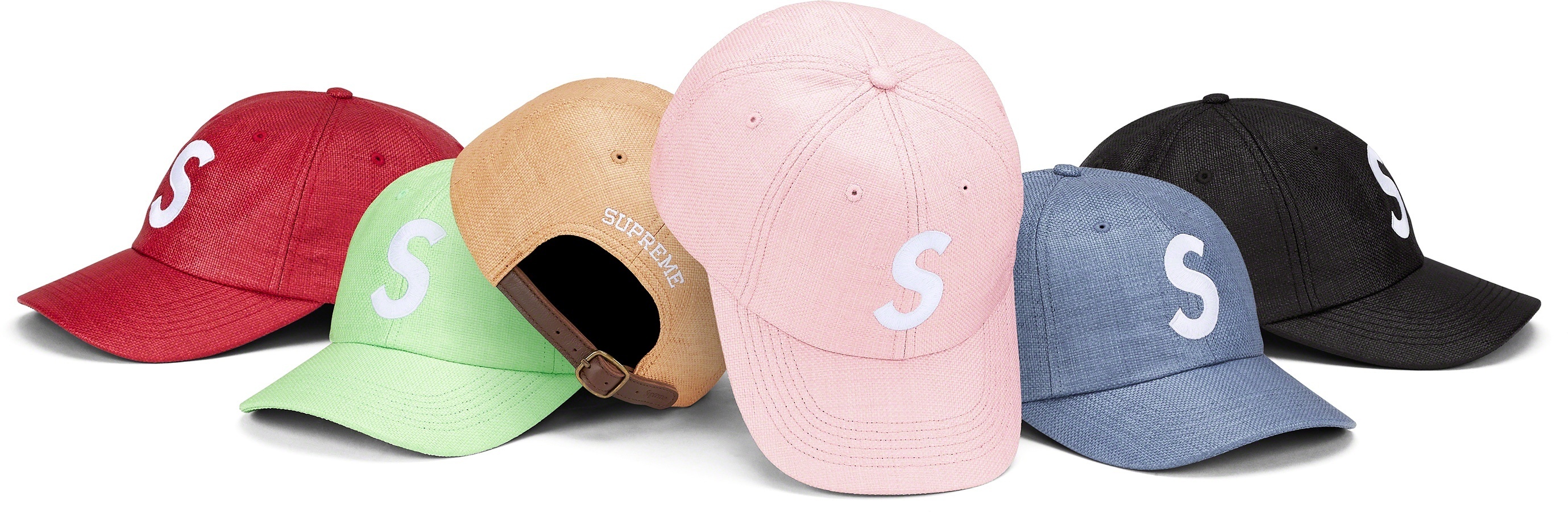 Raffia S Logo 6-Panel
